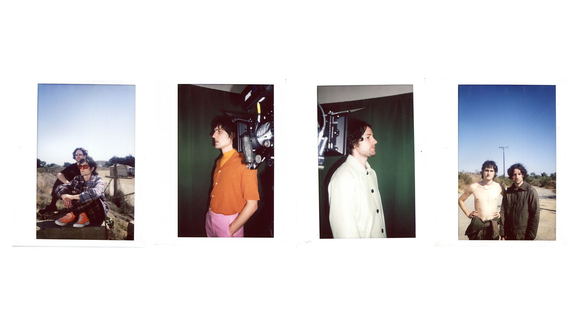 From the Sports Get A Good Look Album Campaign is a variety of photo prints of the band members