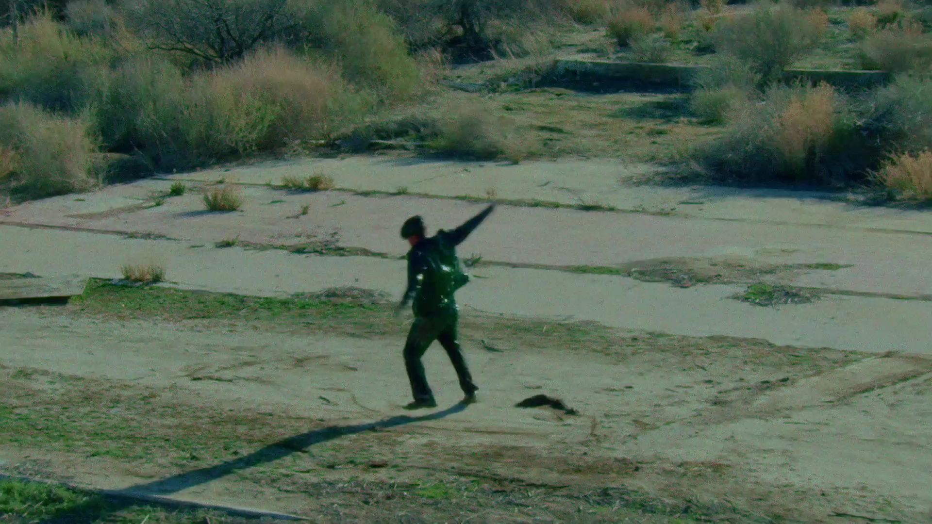 Hether video clip dancing in a field