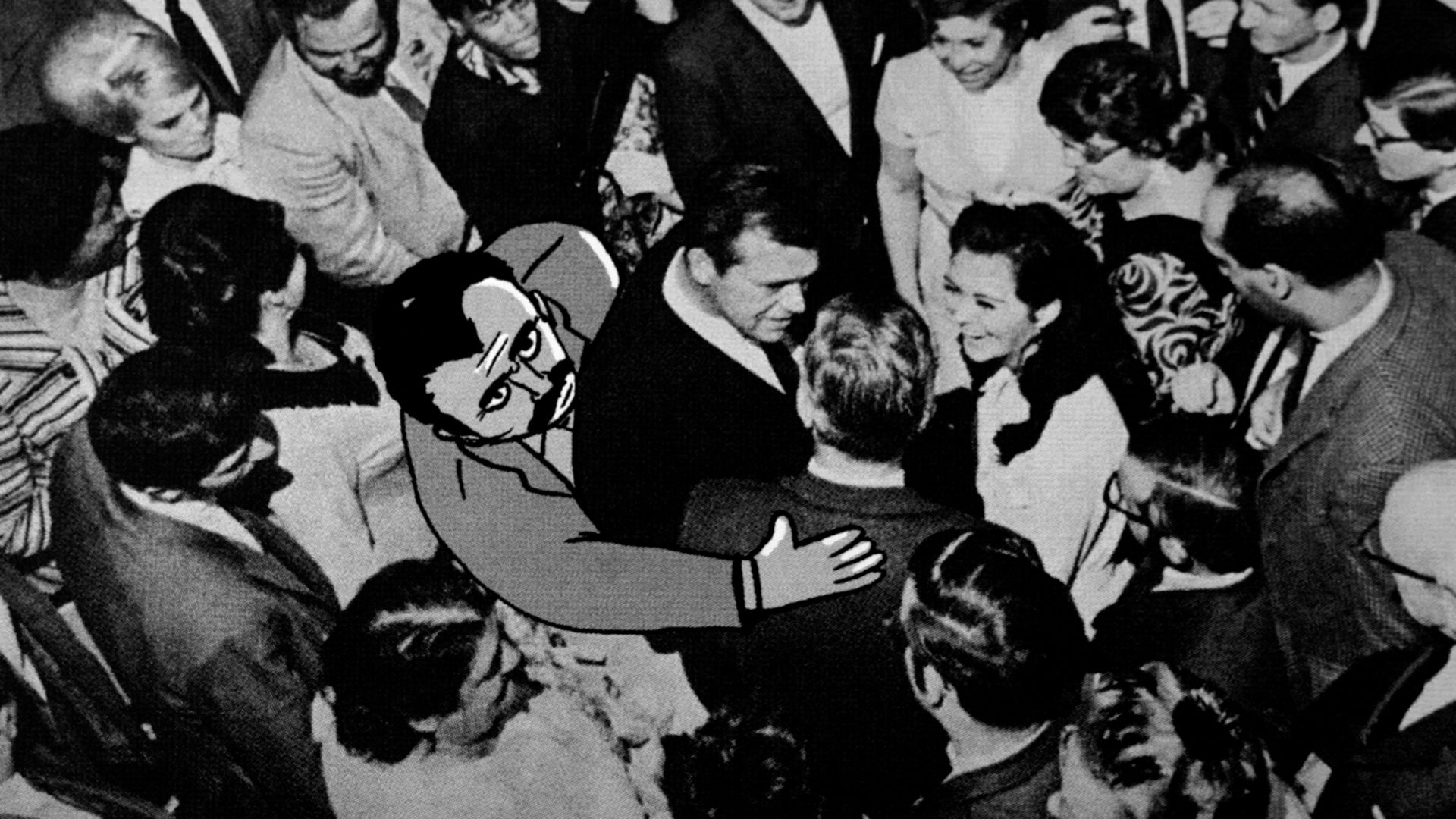 Frame from the “You’ve Never Been Completely Honest” Short Film featuring illustration