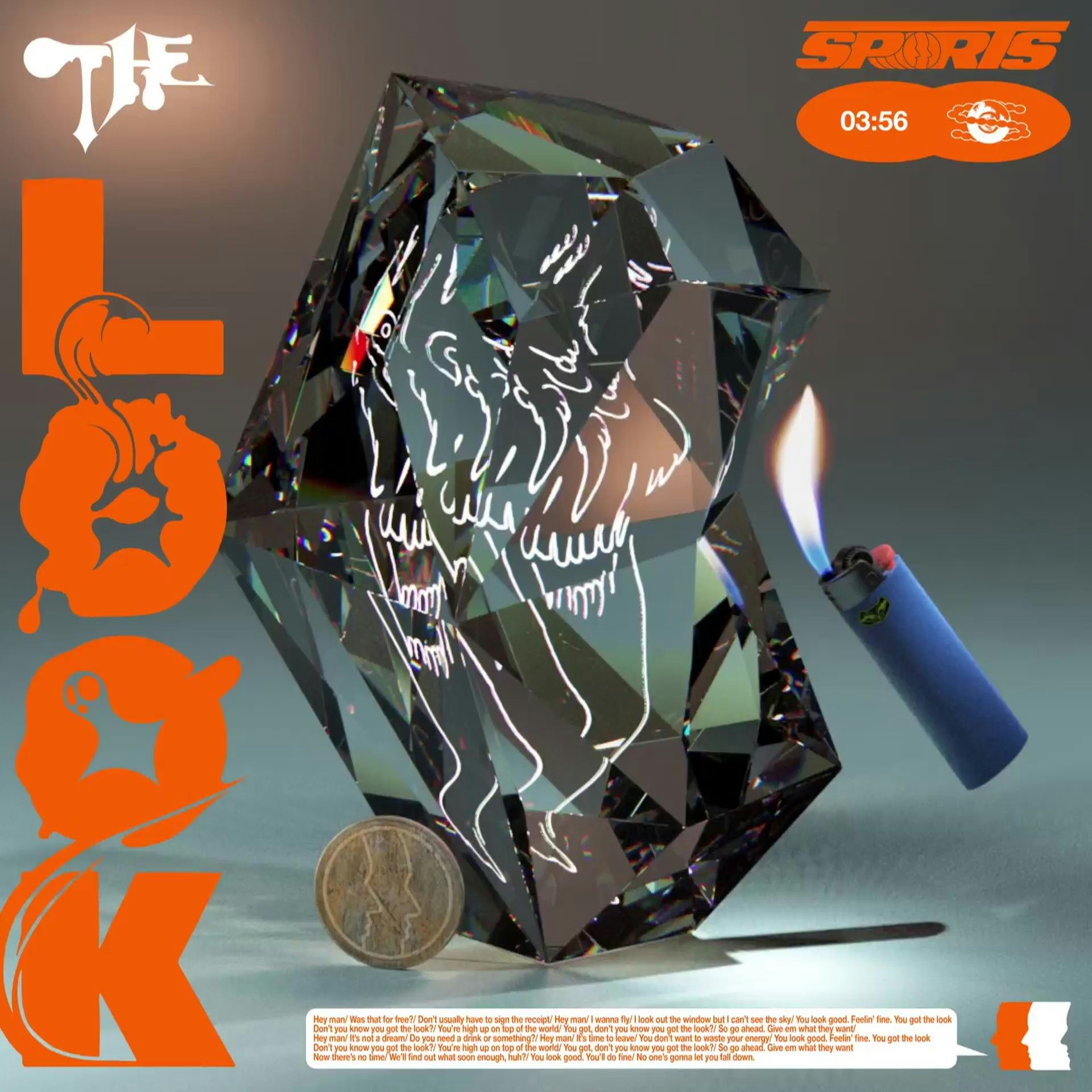 The look promo video featuring a 3d prism for the Sports Get A Good Look Album Campaign
