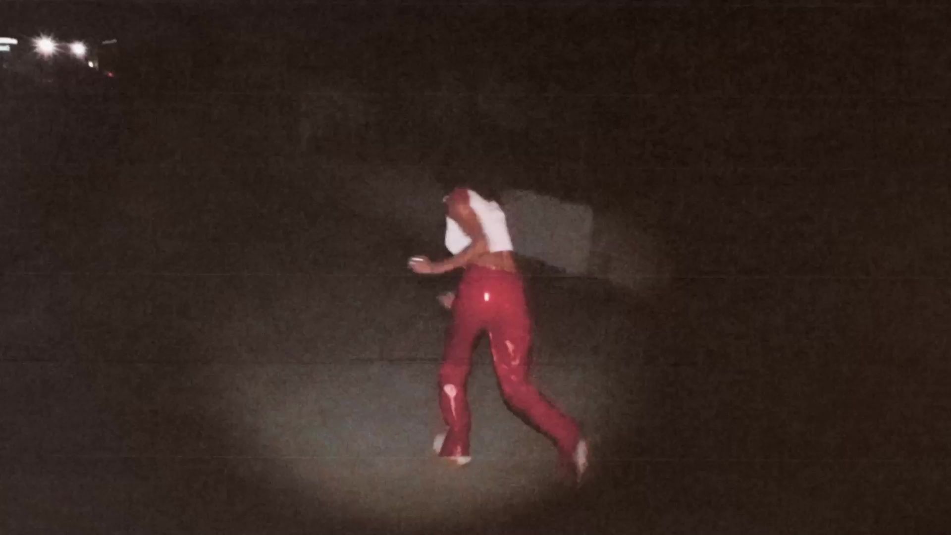 Django Django “Waking Up” Official Music Video clip running in the dark