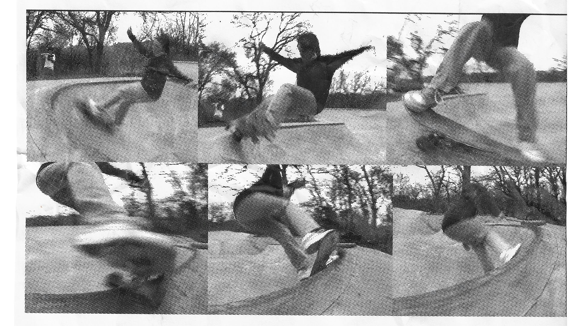 A skater grinds in six shots for the Vans The Wayvee Campaign