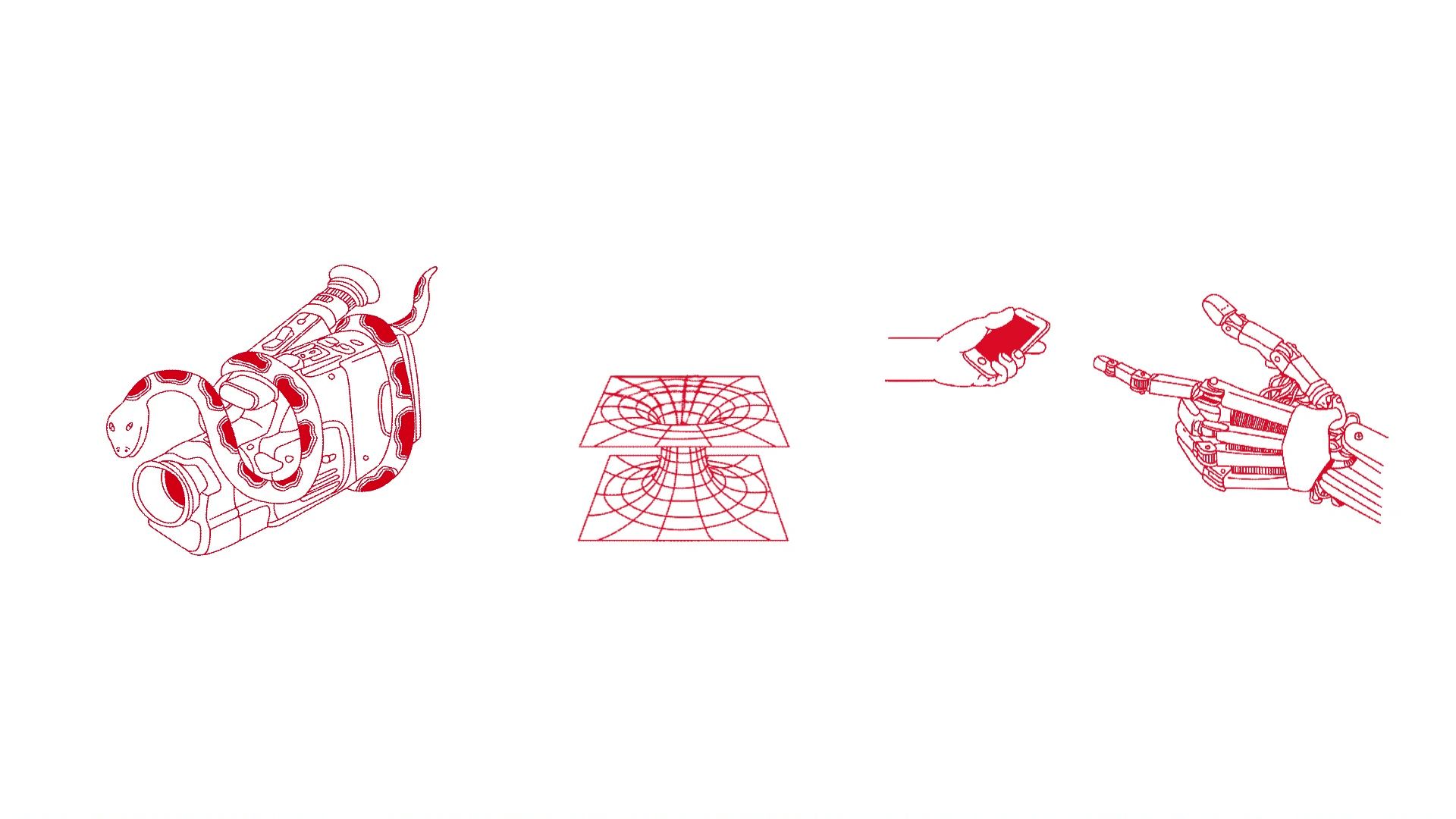 Adult Swim Drive-In illustrated animations