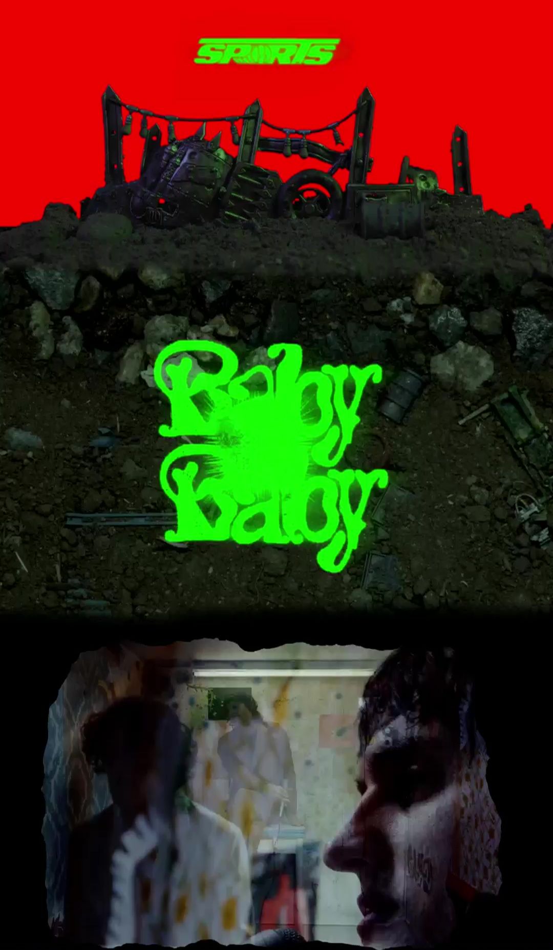 Baby baby promo video in red for the Sports Get A Good Look Album Campaign