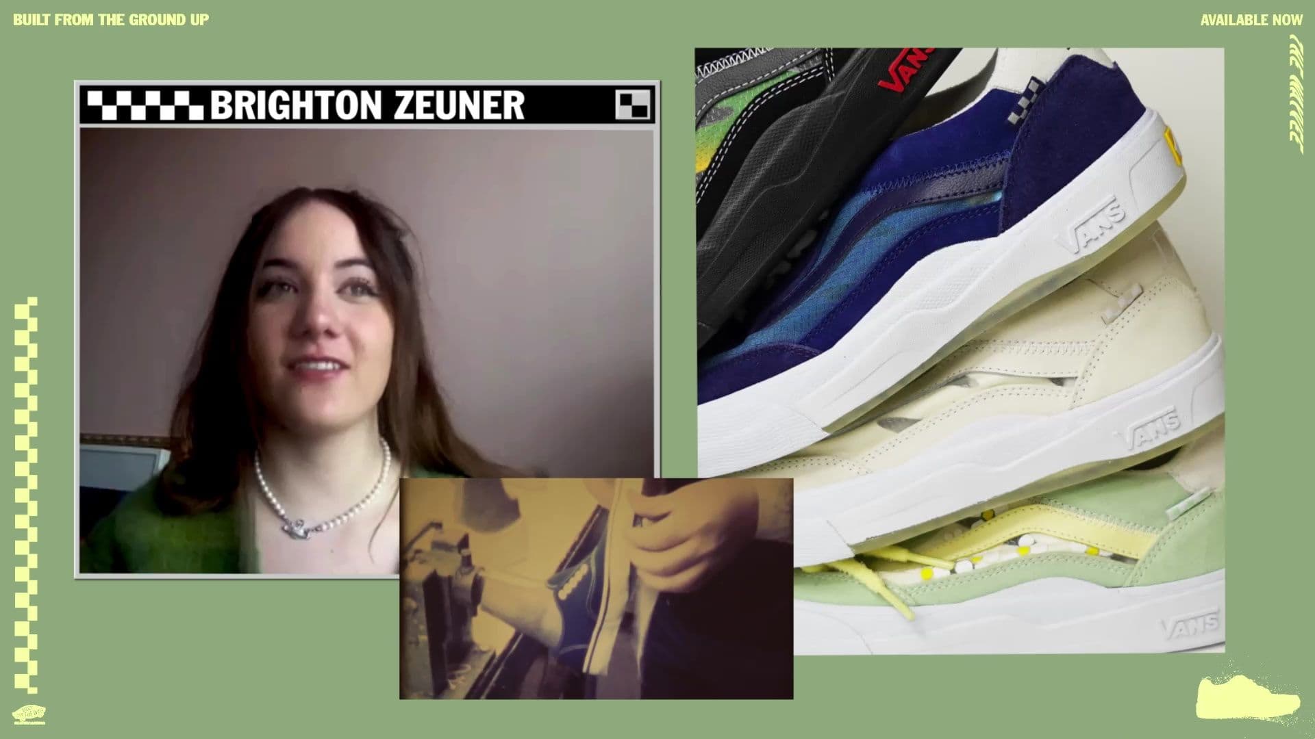 Promotional video featuring Brighton Zeuner for the Vans The Wayvee Campaign