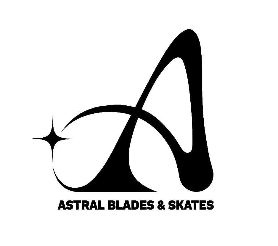Astral Blades & Skates Logo wordmark