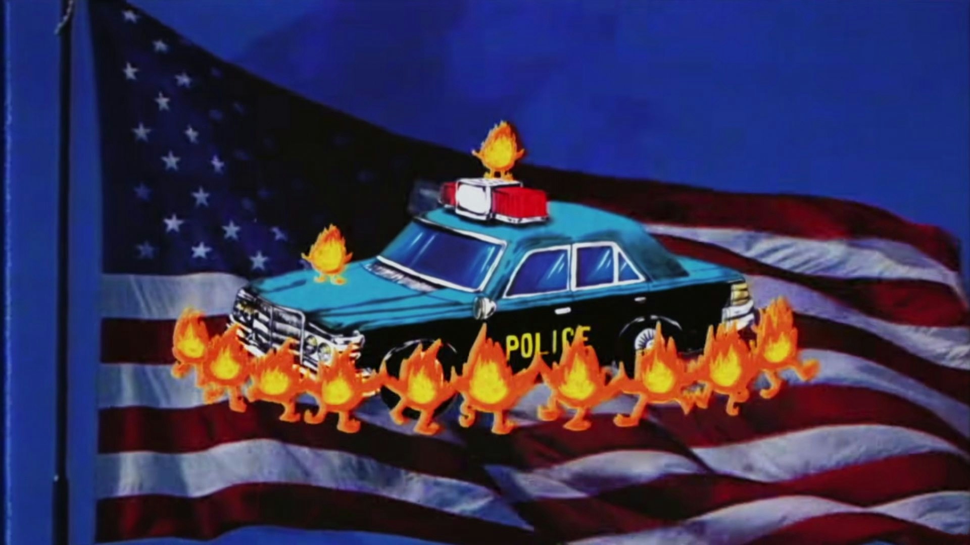 Earl Sweatshirt “Off Top” Official Music Video burning the police car