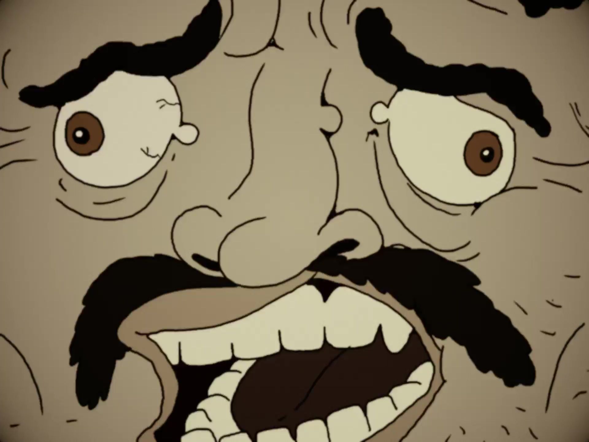 Preview frame from the “You’ve Never Been Completely Honest” Short Film featuring close-up illustration